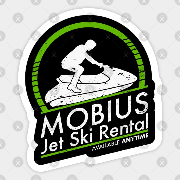 Time Jet Ski Sticker by nickbeta